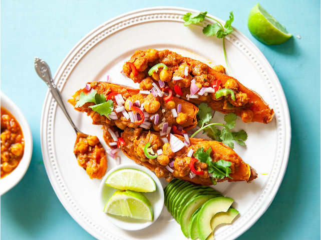 Stuffed Sweet Potatoes